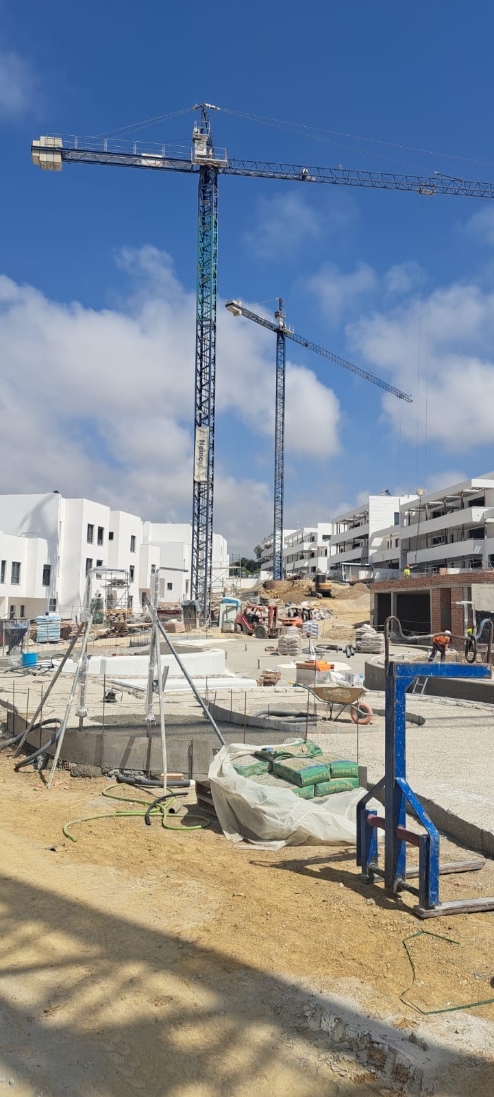 Avance de obra en Casares
