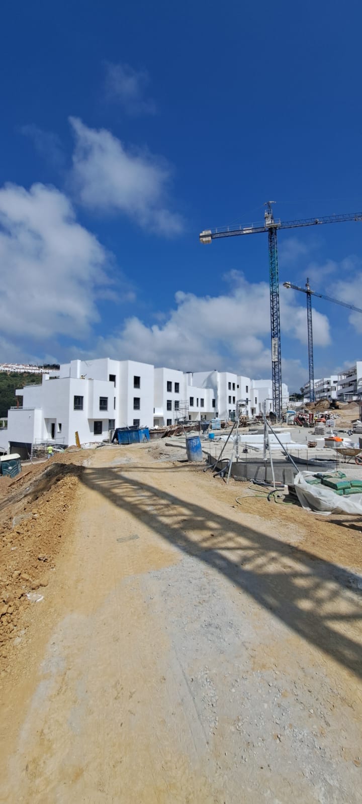 Vista general del proyecto residencial de Casares